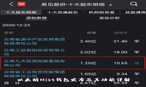 以太坊Mist钱包发布及其功能详解