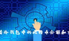 如何查看冷钱包中的比特币余额和交易记录