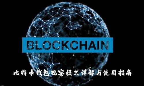 比特币钱包观察模式详解与使用指南