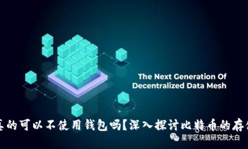 比特币真的可以不使用钱包吗?深入探讨比特币的存储与安全