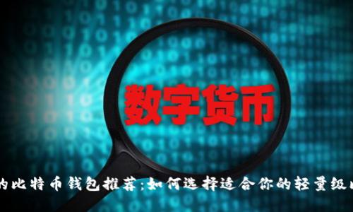 占空间小的比特币钱包推荐:如何选择适合你的轻量级比特币钱包