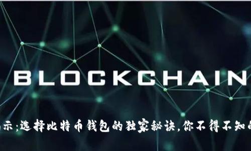专家揭示：选择比特币钱包的独家秘诀，你不得不知的技巧！
