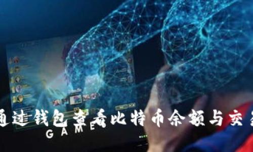 如何通过钱包查看比特币余额与交易记录